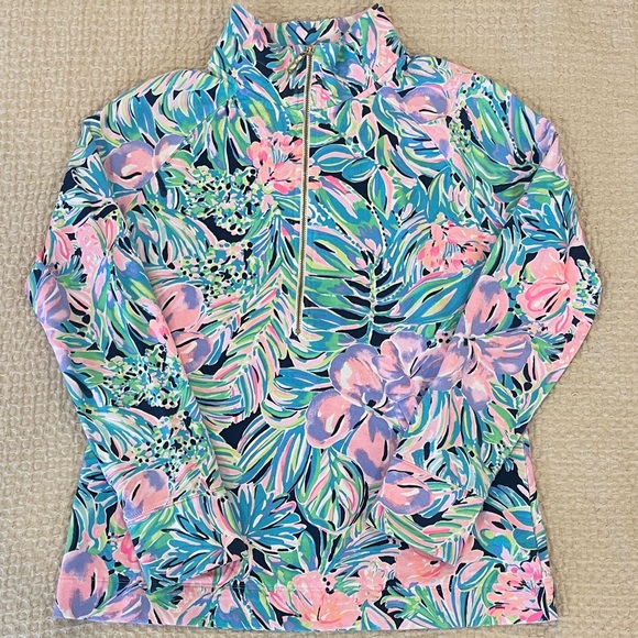 Lilly Pulitzer Tops - Lilly Pulitzer Half-zip Pullover